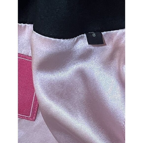 Coach 1941 Lambskin Suede Silk Lining Tuxedo Style Women's Blazer Jacket Size 8 - Picture 12 of 12